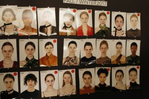 Backstage at Jason Wu RTW Fall 2017