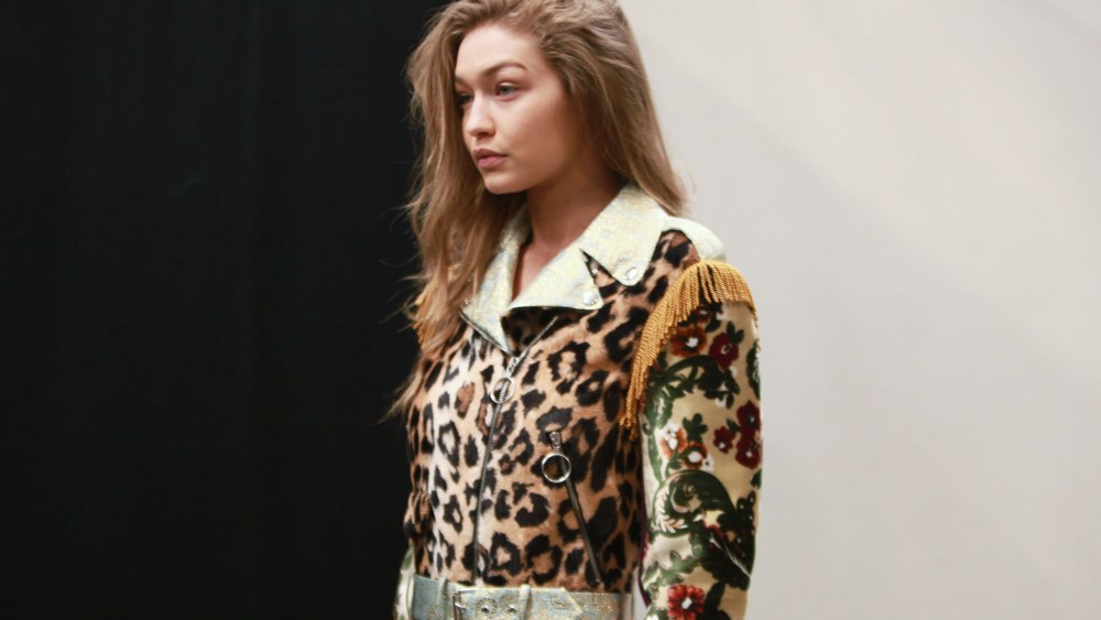 Backstage at Jeremy Scott RTW Fall 2017