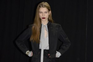 Backstage at Jill Stuart RTW 2017
