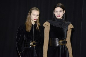 Backstage at Jill Stuart RTW 2017