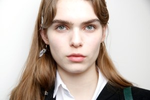 Backstage at Jil Sander RTW Fall 2017