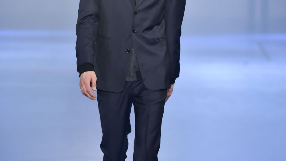 John Elliott showed suits for the first time in his fall collection.