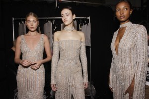 Backstage at Jonathan Simkhai RTW Fall 2017