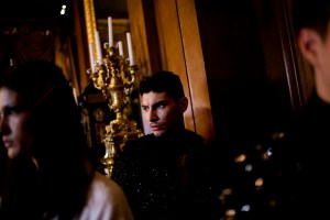 Backstage at Julien MacDonald RTW Fall 2017