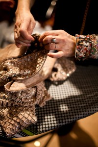 Backstage at Julien MacDonald RTW Fall 2017