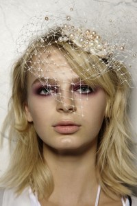 Backstage at La Perla RTW Fall 2017