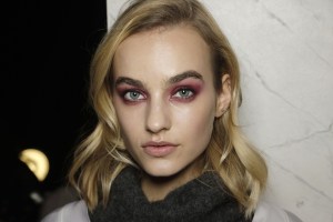 Backstage at La Perla RTW Fall 2017