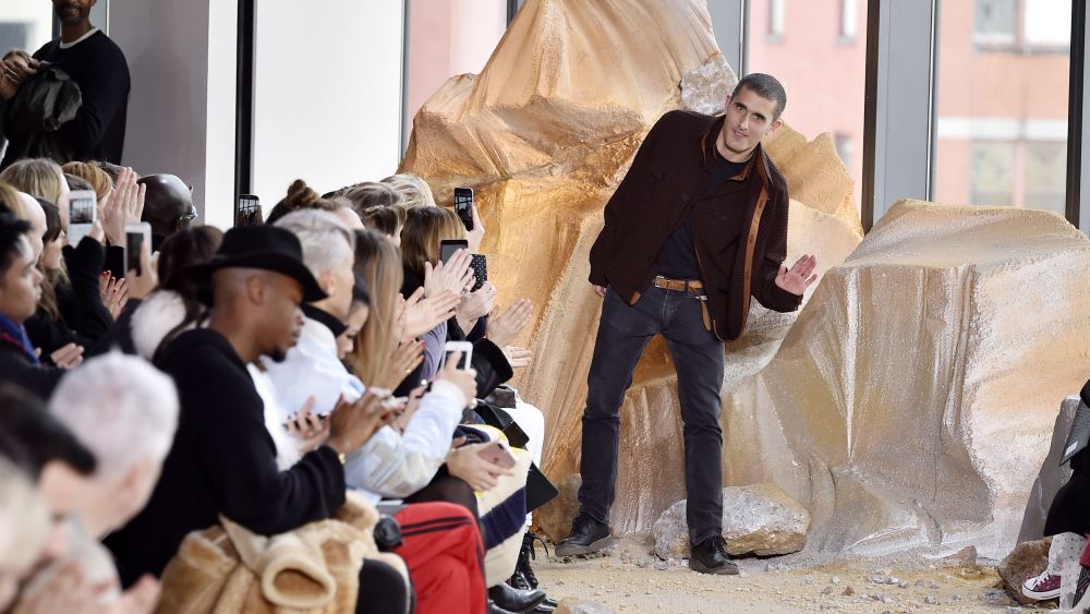 Felipe Oliveira Baptista at the Lacoste RTW Fall 2017 show