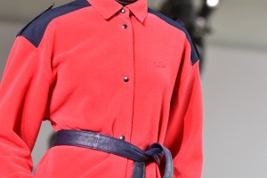 Detail of Lacoste RTW Fall 2017
