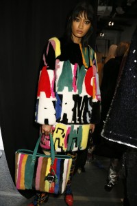 Backstage at Libertine RTW Fall 2017