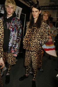 Backstage at Libertine RTW Fall 2017