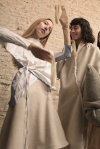 Backstage at Lucio Vanotti RTW 2017