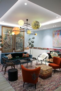Inside Maison Sisley.