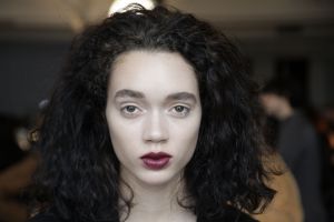 Backstage at Mara Hoffman RTW Fall 2017