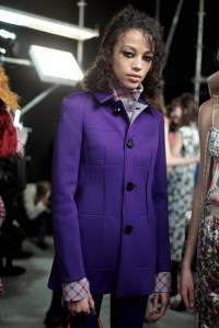 Backstage at Marni RTW Fall 2017