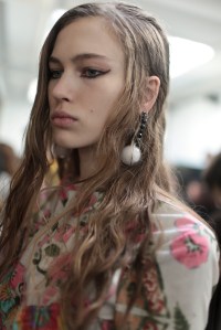 Backstage at Marni RTW Fall 2017