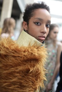 Backstage at Marni RTW Fall 2017