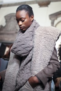 Backstage at Max Mara RTW Fall 2017