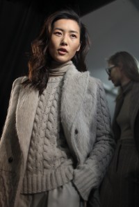 Backstage at Max Mara RTW Fall 2017