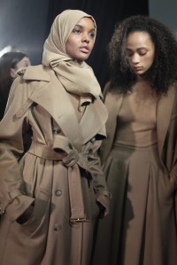 Backstage at Max Mara RTW Fall 2017