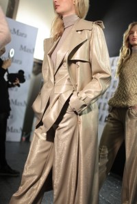 Backstage at Max Mara RTW Fall 2017