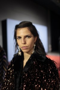 Backstage at Marco De Vincenzo RTW Fall 2017