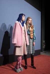 Backstage at Marco De Vincenzo RTW Fall 2017