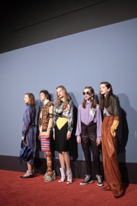 Backstage at Marco De Vincenzo RTW Fall 2017