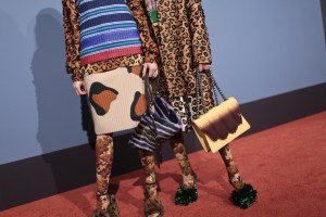 Backstage at Marco De Vincenzo RTW Fall 2017