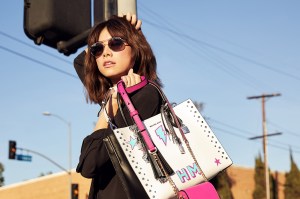 Spring bags from Michael Kors featured in The Walk campaign.