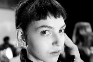 Backstage at Milly RTW Fall 2017