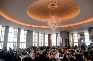 The atmosphere at the Society of Memorial Sloane Kettering's Winter Lunch.