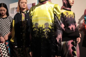 Backstage at MSGM RTW Fall 2017