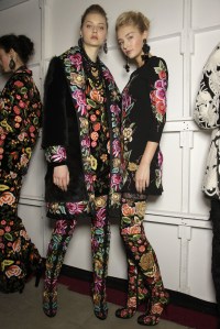 Backstage at Naeem Khan RTW Fall 2017