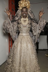Backstage at Naeem Khan RTW Fall 2017