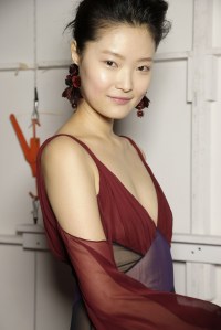 Backstage at Naeem Khan RTW Fall 2017