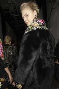 Backstage at Naeem Khan RTW Spring 2017
