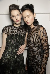 Backstage at Naeem Khan RTW Fall 2017