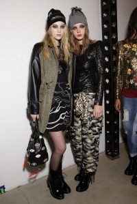 Backstage at Nicole Miller RTW Fall 2017