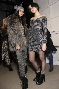 Backstage at Nicole Miller RTW Fall 2017