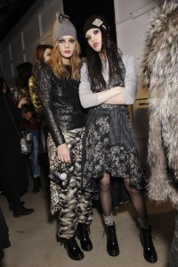 Backstage at Nicole Miller RTW Fall 2017