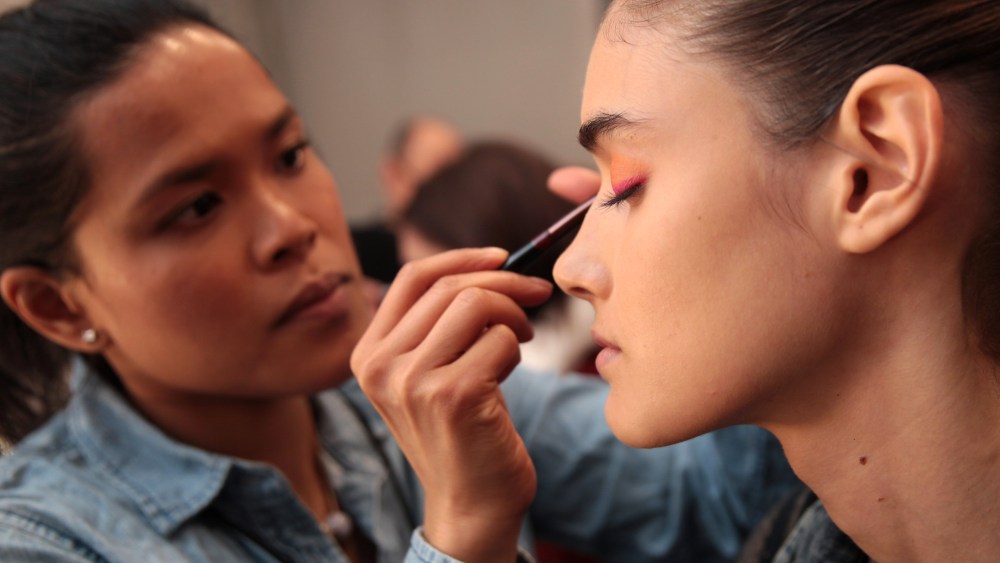 Backstage at Oscar de la Renta RTW Fall 2017