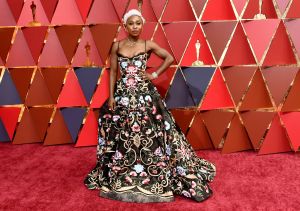 Cynthia Erivo in Paolo Sebastian Couture.