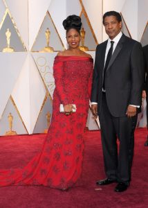 Denzel Washington and Pauletta Washington