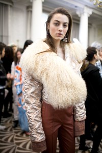 Backstage at Peter Pilotto RTW Fall 2017