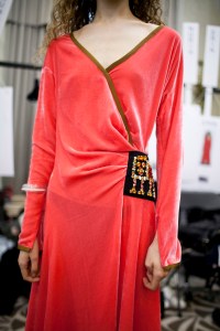 Backstage at Peter Pilotto RTW Fall 2017