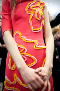 Backstage at Peter Pilotto RTW Fall 2017