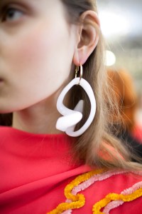 Backstage at Peter Pilotto RTW Fall 2017