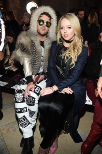 Andrew Warren and Tiffany Trump, Front Row and Party at Philipp Plein Fall 2017