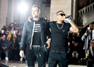 Philipp Plein and Nas Front Row and Party at Philipp Plein Fall 2017